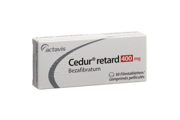 Cedur retard cpr pell ret 400 mg 30 pce