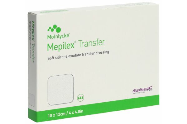 Mepilex Transfer Safetac Wundauflage 10x12cm Silikon 5 Stk