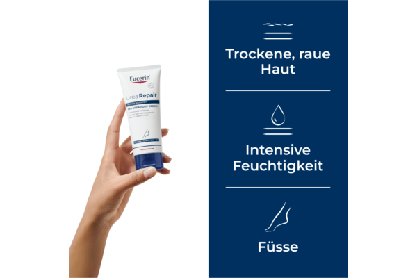 Eucerin UreaRepair PLUS Fusscreme 10 % Urea 100 ml