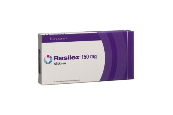 Rasilez cpr pell 150 mg 28 pce