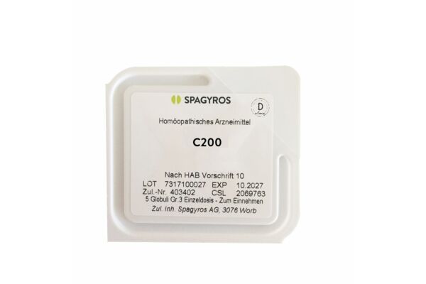 Spagyros Arnica Glob C 200 Easyclick 1 Dos