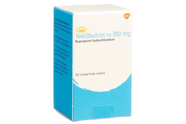 Wellbutrin XR Ret Tabl 300 mg Ds 30 Stk