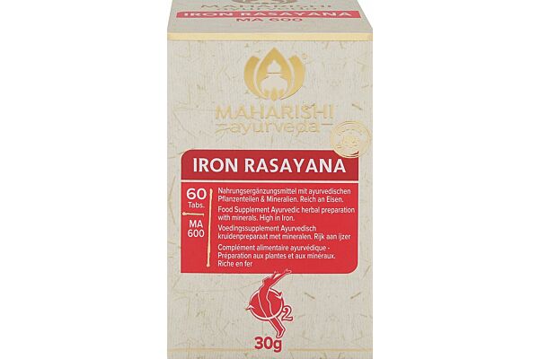 Maharishi Ayurveda rasayana au fer cpr 60 pce