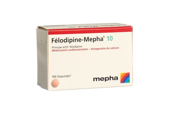 Felodipin-Mepha cpr ret 10 mg 100 pce