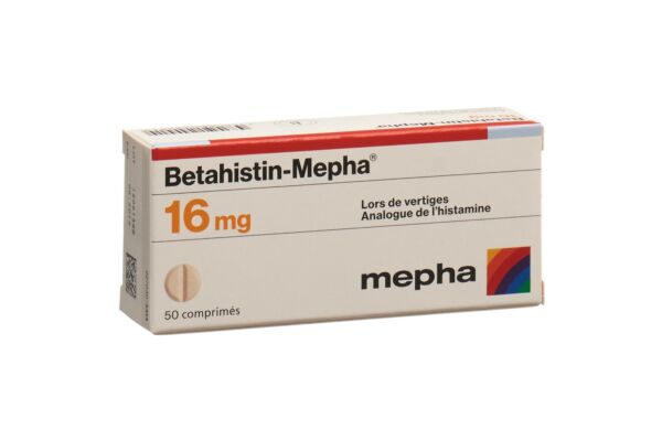 Betahistin-Mepha cpr 16 mg 50 pce