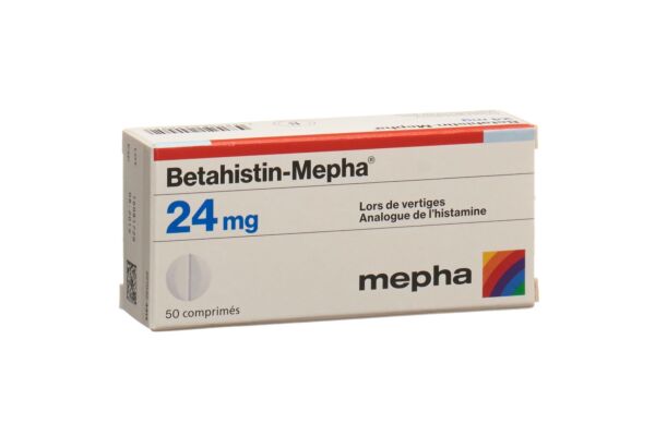 Betahistin-Mepha Tabl 24 mg 50 Stk