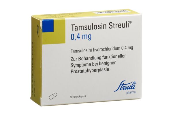 Tamsulosine Streuli caps ret 0.4 mg 30 pce