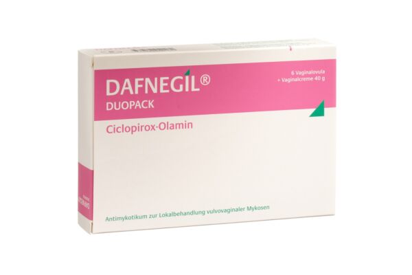 Dafnegil Duopack 6 Ovula+40 g Crème