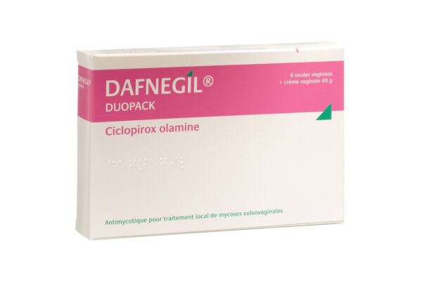 Dafnegil Duopack 6 Ovula+40 g Crème