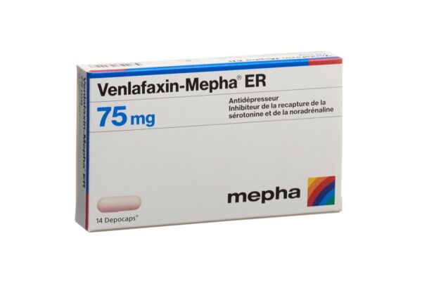 Venlafaxin-Mepha ER Depocaps 75 mg 14 Stk