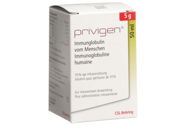 Privigen sol perf 5 g/50ml i.v. flac 50 ml