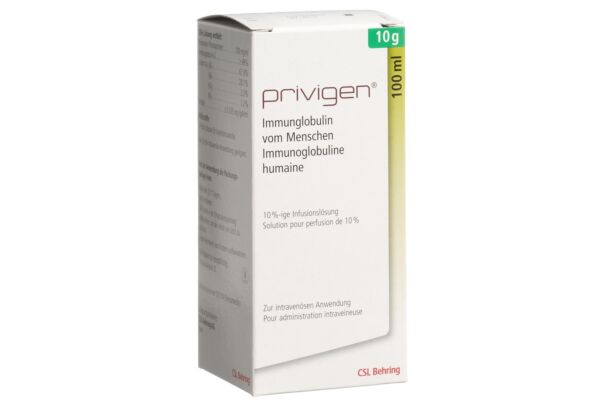 Privigen sol perf 10 g/100ml i.v. flac 100 ml