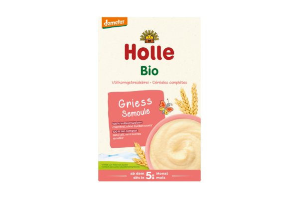 Holle bouillie semoule bio 250 g