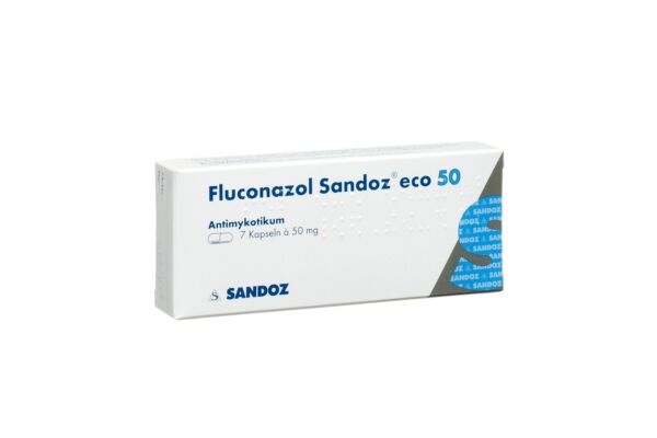 Fluconazole Sandoz eco caps 50 mg 7 pce