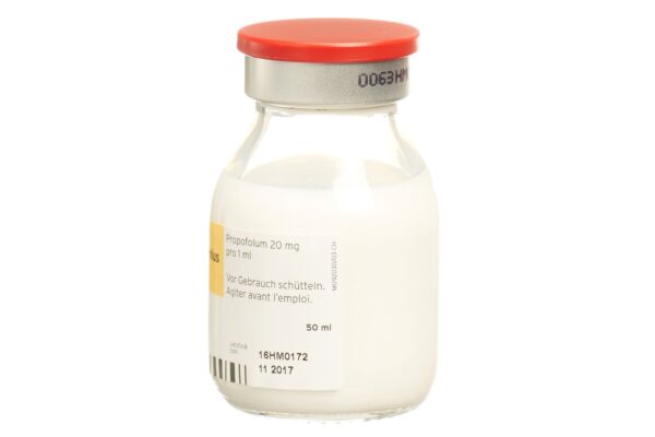 Propofol 2% MCT Fresenius émuls inj 1 g/50ml flacon 10 pce