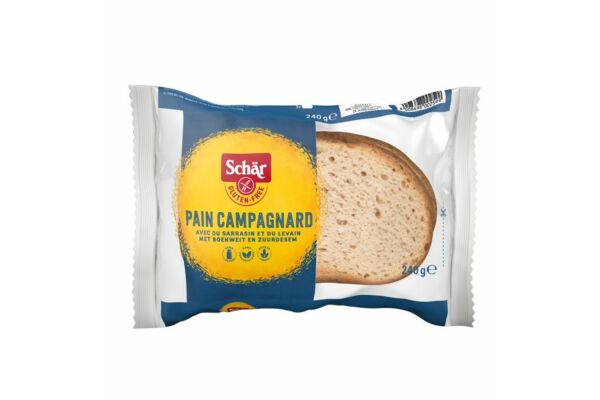 SCHÄR Pain campagnard glutenfrei geschn 240 g