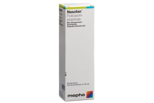 Nasofan spray nasal 50 mcg 120 dos