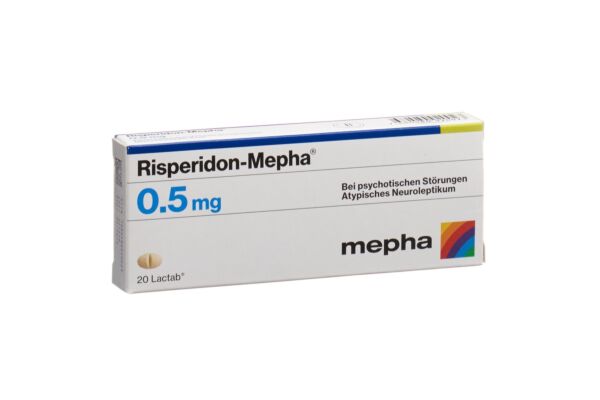 Risperidon-Mepha Lactab 0.5 mg 20 pce