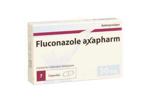 Fluconazole axapharm caps 50 mg 7 pce