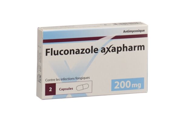 Fluconazol axapharm Kaps 200 mg 2 Stk