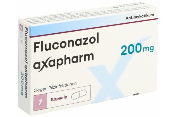 Fluconazol axapharm Kaps 200 mg 7 Stk