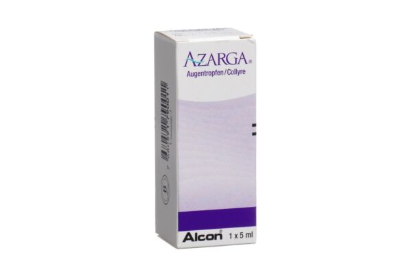 Azarga Susp Opht Fl 5 ml