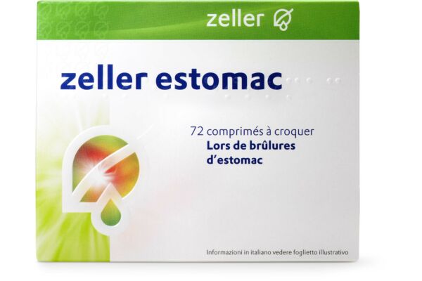 Zeller estomac cpr croquer 72 pce