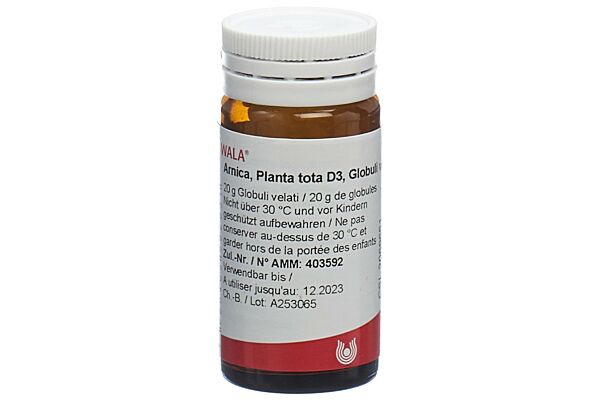 Wala Arnica e planta tota Glob D 3 20 g