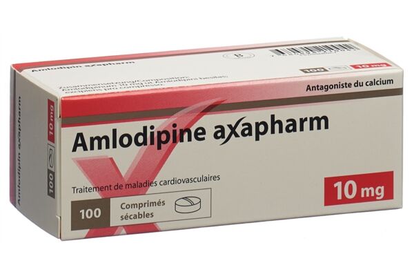 Amlodipin axapharm Tabl 10 mg 100 Stk