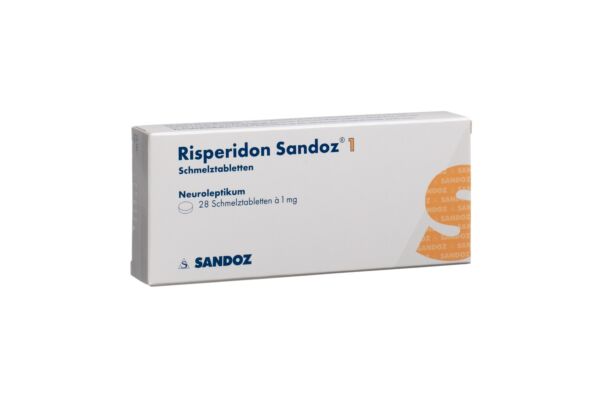 Risperidon Sandoz Schmelztabl 1 mg 28 Stk