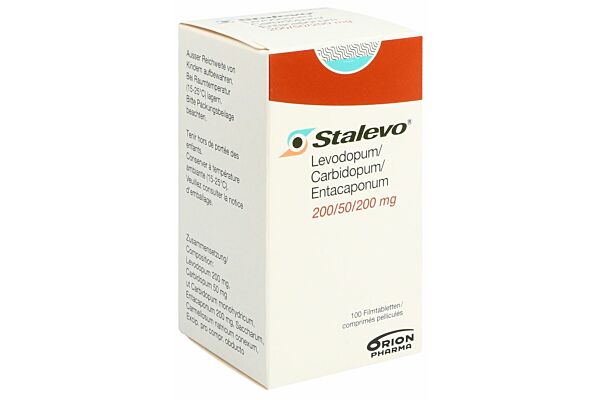 Stalevo cpr pell 200/50/200mg bte 100 pce