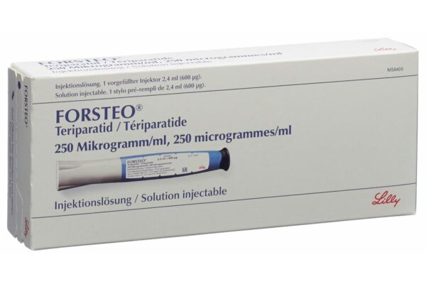 Forsteo cartouche (stylo prérempli) sol inj 2.4 ml