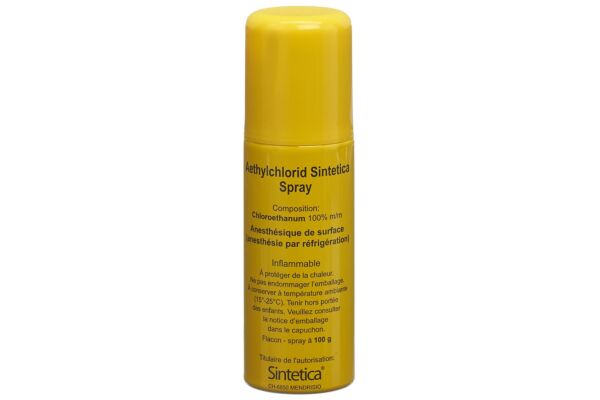 Chlorure d'éthyle Sintetica spray 100 g