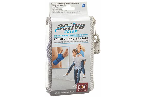 Bort ActiveColor Daumen-Hand-Bandage M blau