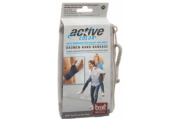 Bort ActiveColor Daumen-Hand-Bandage M schwarz