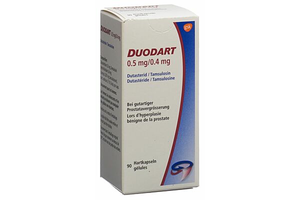 Duodart Kaps 0.5mg/0.4mg Ds 90 Stk