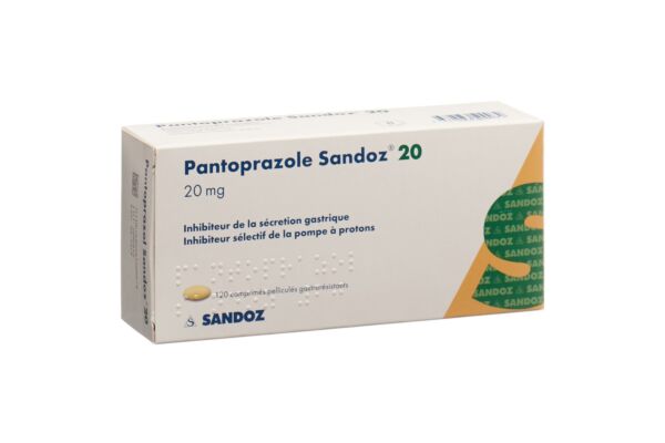 Pantoprazol Sandoz Filmtabl 20 mg 120 Stk