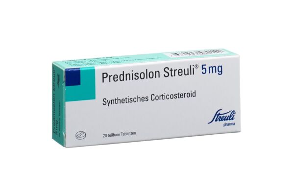 Prednisolone Streuli cpr 5 mg 20 pce