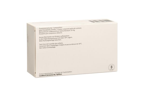 Ebixa Filmtabl 20 mg 98 Stk