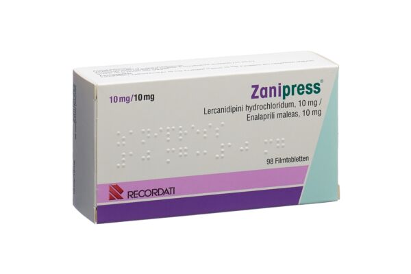 Zanipress Filmtabl 10/10 mg 98 Stk