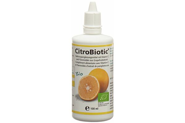 Citrobiotic extrait de pépins de grapefruit bio 100 ml