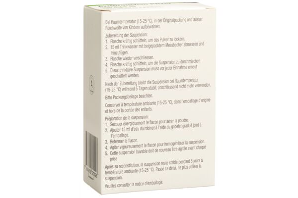 Azithromycin Pfizer Plv 200 mg/5ml zur Herstellung einer Suspension zum Einnehmen Fl 30 ml