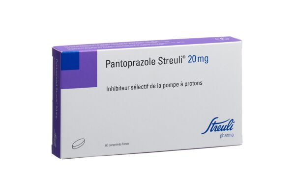 Pantoprazol Streuli Filmtabl 20 mg 60 Stk