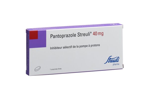 Pantoprazol Streuli Filmtabl 40 mg 7 Stk