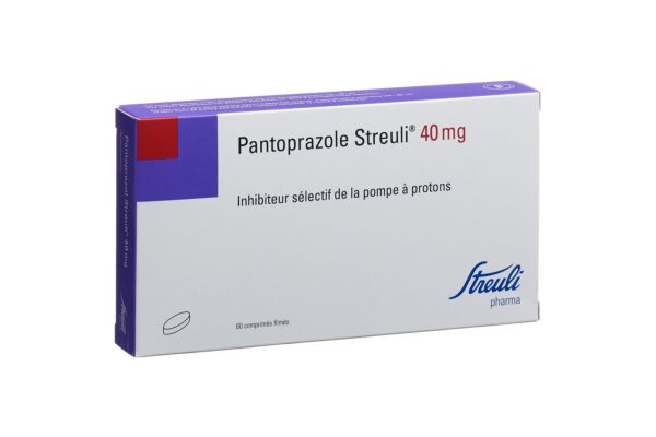 Pantoprazol Streuli Filmtabl 40 mg 60 Stk