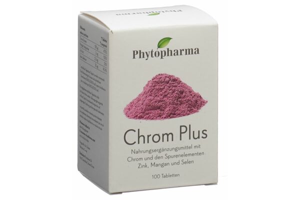 PHYTOPHARMA chrom plus cpr 100 pce