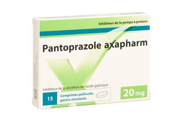 Pantoprazol axapharm Tabl 20 mg 15 Stk