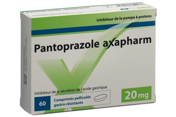 Pantoprazol axapharm Tabl 20 mg 60 Stk