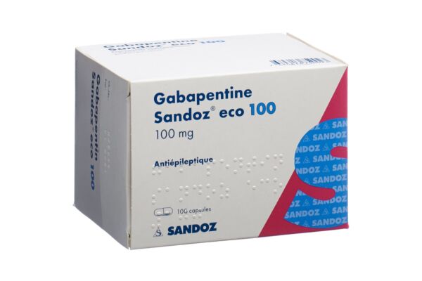 Gabapentine Sandoz eco caps 100 mg 100 pce