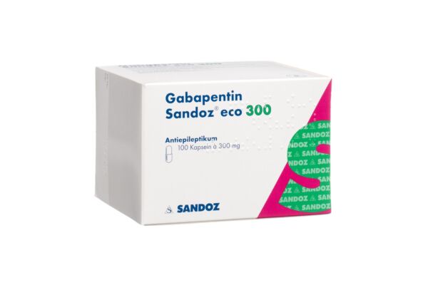 Gabapentin Sandoz eco Kaps 300 mg 100 Stk